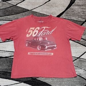 56' FORD F100 SERIES PICKUP TRUCK BLAST FROM THE PAST GRAPHIC TEE-SHIRT  PRICE-F